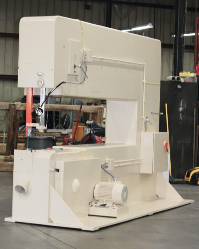 10020MH Bandsaw Back view.